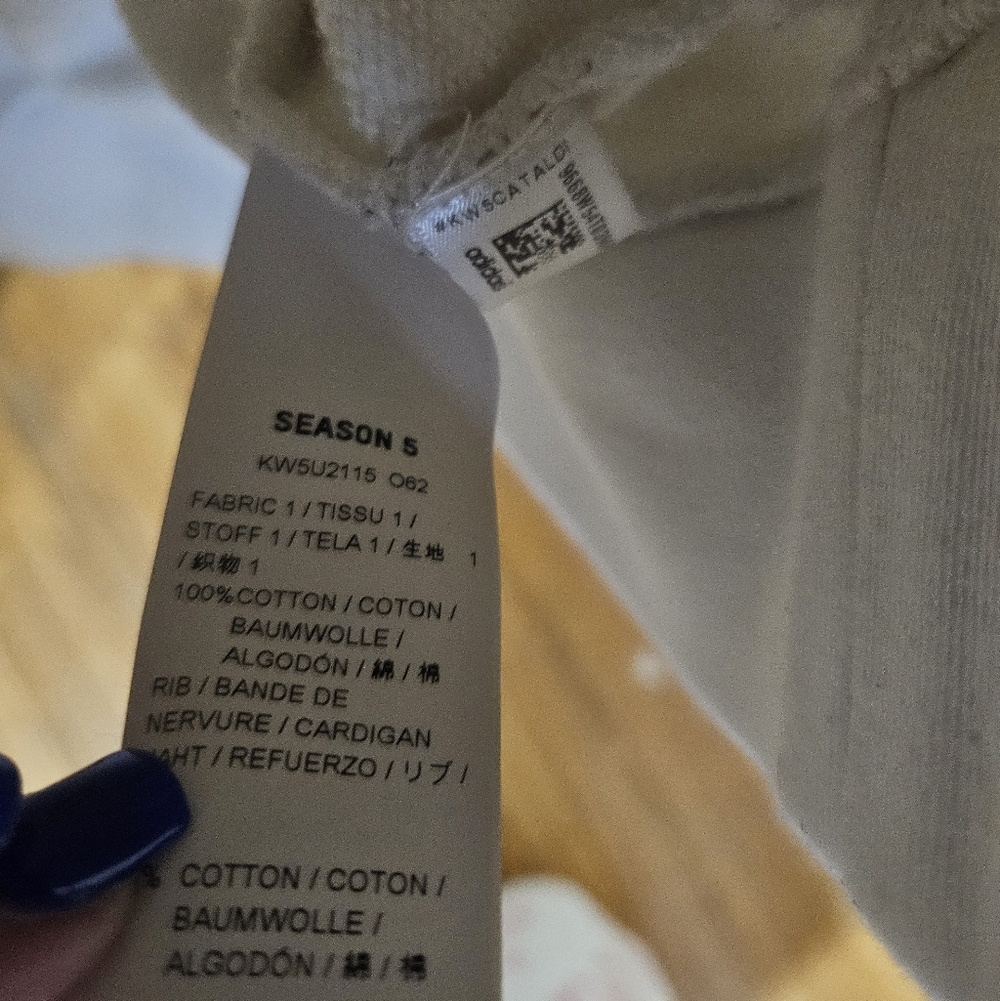 Adidas Yeezy Season 5 Multicolor Graphic Sweatshirt Size L - Picture 7 of 7
